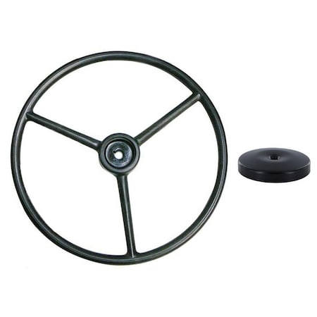 Aic Replacement Parts 1B767C1 1E1082 Steering Wheel & Cap fits Oliver Tractor 70 550 Super 55 77 88 1B767C1-CAP